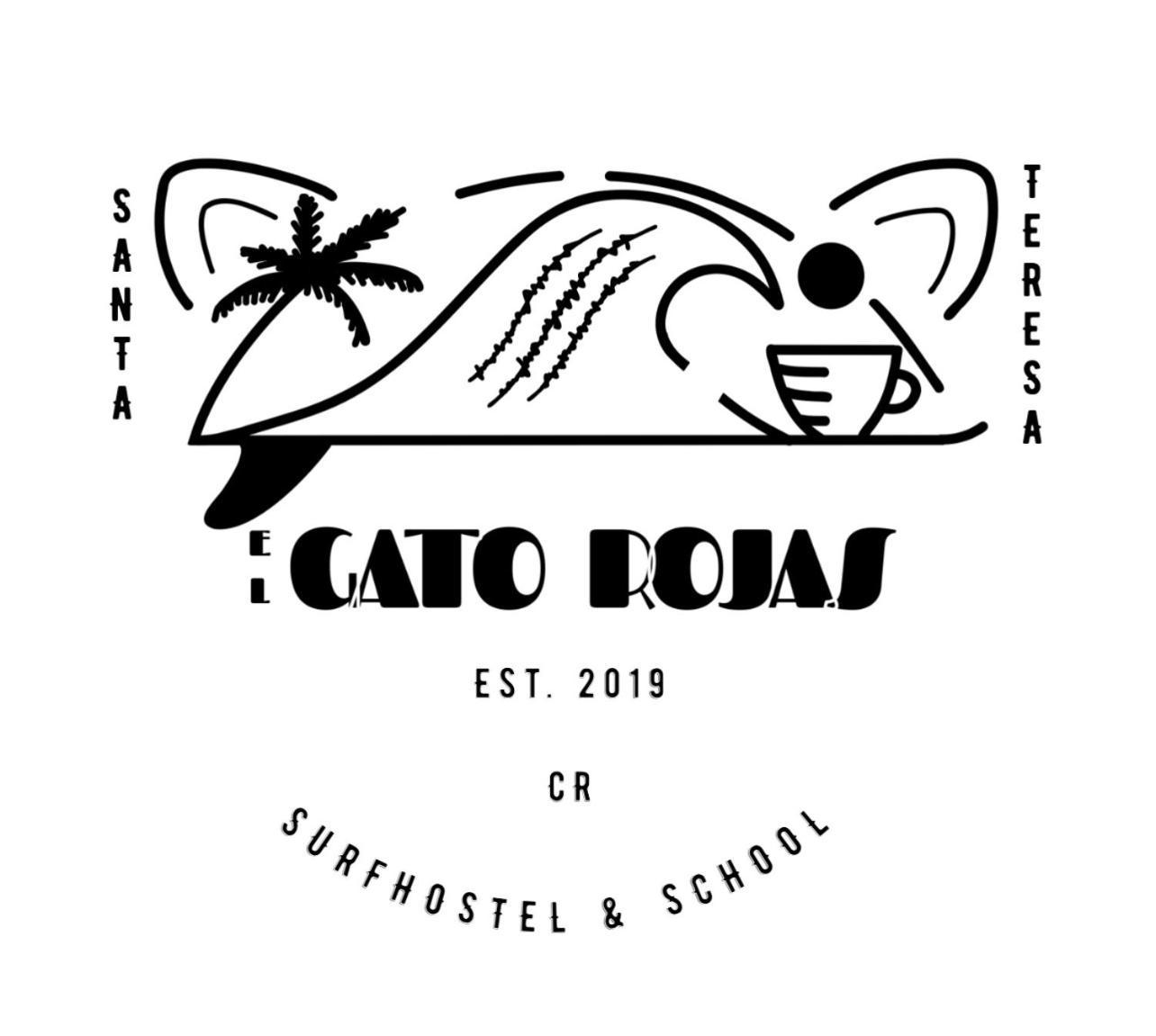 El Gato Rojas Surf Hostel Playa Santa Teresa  Εξωτερικό φωτογραφία